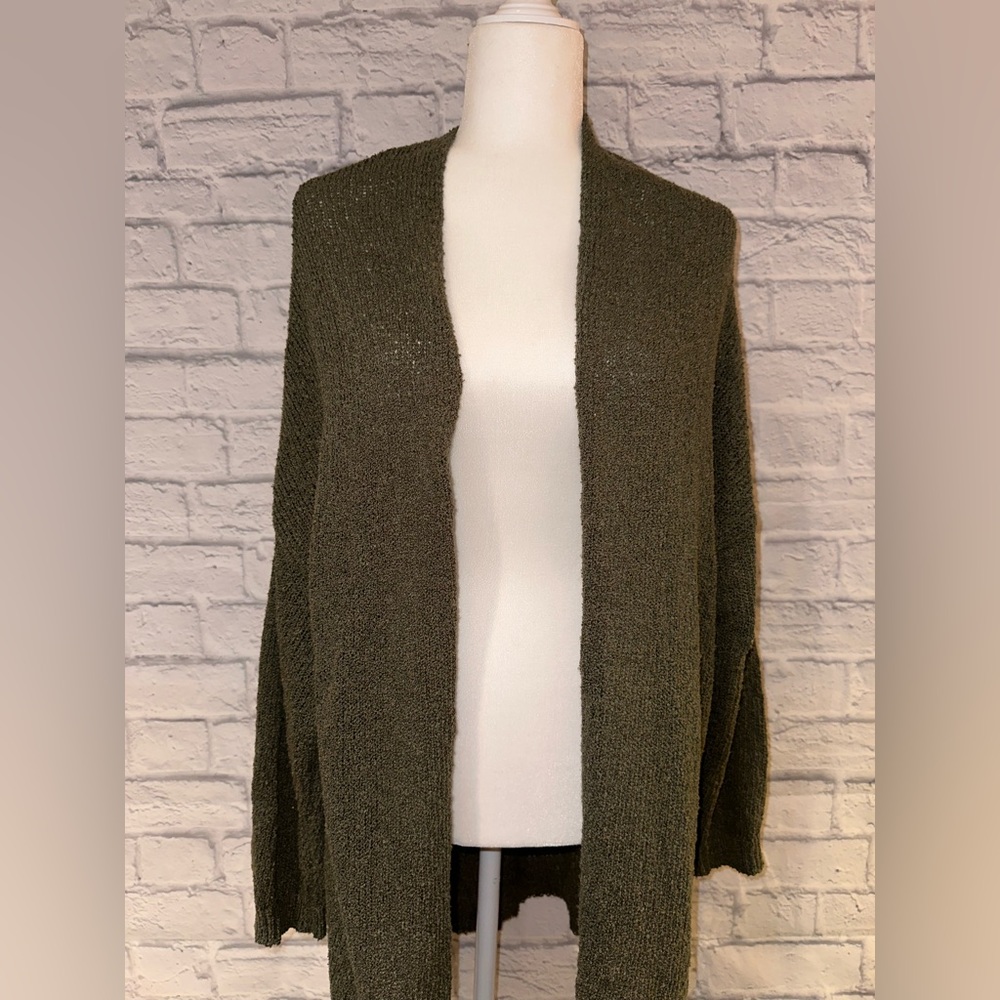 Olive Green Cardigan/Sweater
